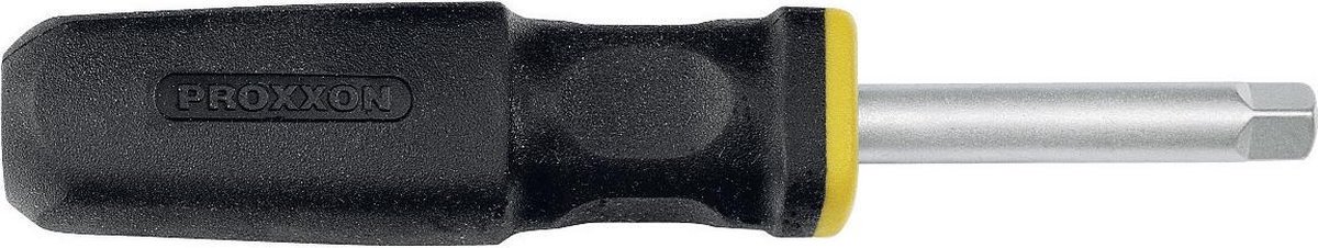 Proxxon 23702 schroevendraaierhandvat met vierkante aandrijving op de schacht, lengte 140 mm, uitwendige vierkante aandrijving 6,3 mm (1/4")