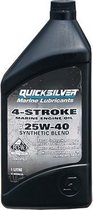 25W40 (Synthetic) - 1L fles 4-takt Quicksilver Motorolie