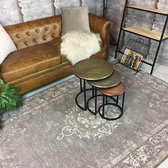 Vintage vloerkleed Dae 160x240 - Grijs