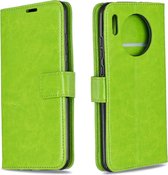 Voor Huawei Mate 30 Crazy Horse Texture Horizontale Flip Leren Case met Houder & Kaartsleuven & Portemonnee & Fotolijst (Groen)