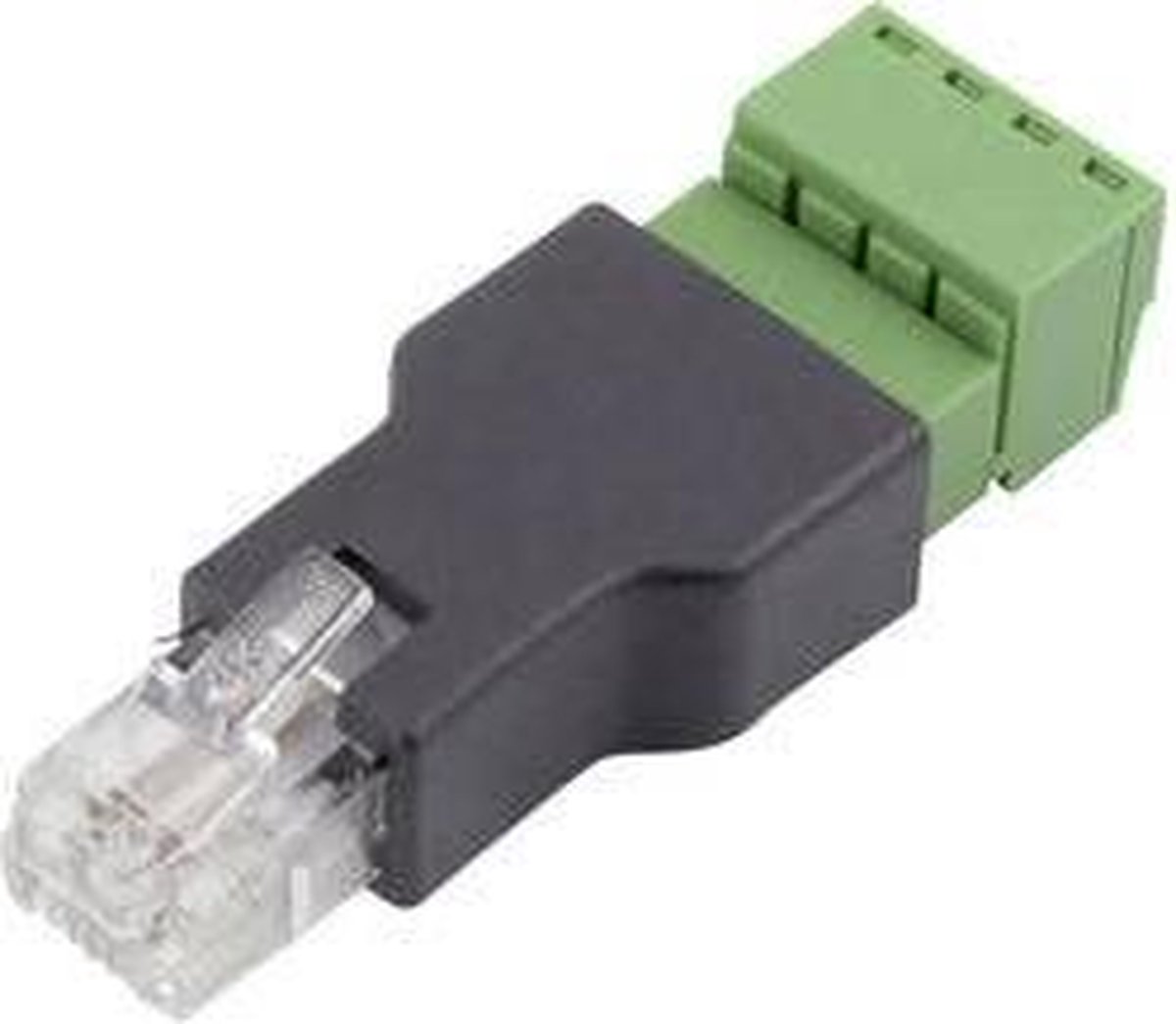 TRU COMPONENTS FL-29 RJ 11 Terminal Adapter FL-29 Stekker, recht Aantal polen 6P4C 1 stuk(s)