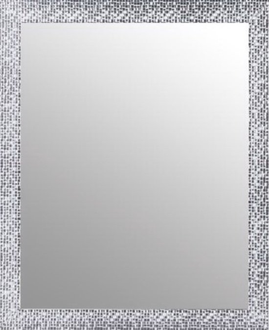 Forensische geneeskunde wimper Bukken Spiegel Wit Zilver Modern 40x90 cm – Silke – Duurzaam Zilveren Spiegel –  Brocante... | bol.com
