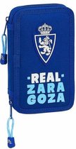 Dubbele etui Real Zaragoza Blauw Licht Blauw (28 pcs)