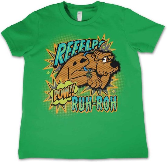 ScoobyDoo Kinder Tshirt -L- Reeelp Groen