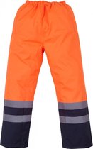 Yoko RWS broek waterdicht L Marineblauw/Oranje