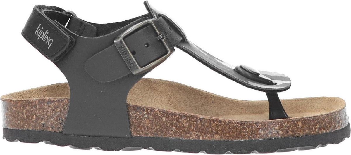 Kipling Sandaal - Jongens - Zwart/grijs - Maat 34