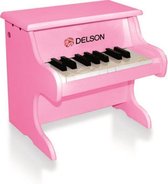 DELSON roze piano met 18 toetsen