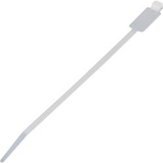 Marqueur de câble TRU COMPONENTS TC-MCV-200S203 1593123 Surface de marquage: 30 x 15 mm naturel 100 pc(s)