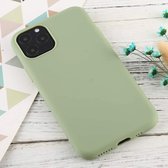 Voor iPhone 11 Pro Candy Color TPU Case (groen)