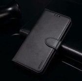 Voor Huawei P Smart 2020 GUSSIM Zakelijke stijl horizontale flip lederen tas met houder & kaartsleuven & portemonnee (zwart)