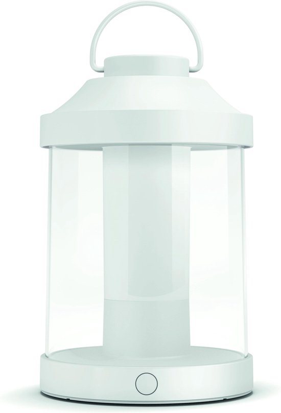 Philips Abelia - Tafellamp - 1 Lichtpunt - wit - 1 x 350lm