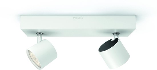 Philips Star opbouwspot - 2-lichts  - wit