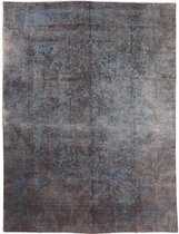 vintage vloerkleed - tapijten woonkamer -Refurbished Kerman 30-60 jaar oud - 385x292