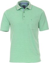 Redmond regular fit poloshirt - lichtgroen melange -  Maat: XXL