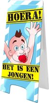 Paperdreams - Warning sign - Geboorte jongen