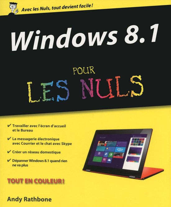 Informatique pour les nuls - Windows 8.1 pour les nuls - cover