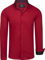 Enrico Polo - overhemd - Rood
