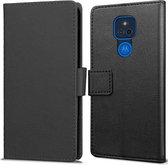 Cazy Motorola Moto G Play 2021 hoesje - Book Wallet Case - zwart