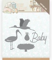 Stork - Newborn Cutting Dies by Yvonne Creations