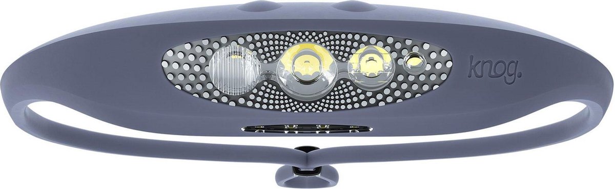 Knog Hoofdlamp Bilby Oplaadbaar 400 Lumen Led Siliconen Blauw