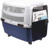 M-pets Hondenvervoersbox Viaggio 91,5 X 61 X 66 Cm Blauw/grijs