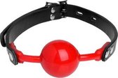 The Hush Ball Gag - BDSM - Zweepjes en Knevels - Rood - Discreet verpakt en bezorgd