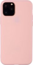 Apple iPhone 12 Pro Hoesje - Mobigear - Color Serie - TPU Backcover - Roze - Hoesje Geschikt Voor Apple iPhone 12 Pro