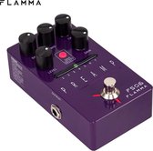 Flamma FS06 Guitar Preamp Effect Pedal | Voorversterker Pedaal | Stereo Digitale Gitaar Effecten Pedaal Met 7 Voorversterker Modellen | Preset  |Opslaan | Slot Ingebouwde Kast | si
