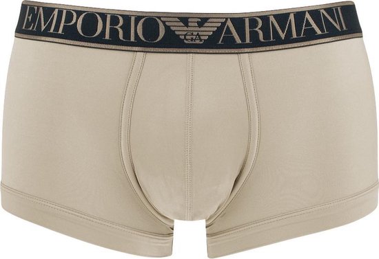 Emporio Armani microfiber trunk goud M bol