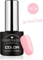 Cosmetics Zone UV/LED Gellak No-limit Rose PST28