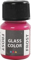 Creotime Glas- & Porseleinverf Glass Color 30 Ml Frost Rood