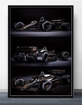 F1 Poster 7 - 30x40cm Canvas - Multi-color