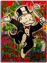 Alec Monopoly Classic Poster 7 - 30x40cm Canvas - Multi-color