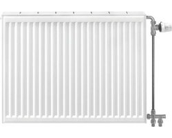 Stelrad Compact All In paneelradiator 90x40cm type 11 544watt 4 aansluitingen Staal Wit glans