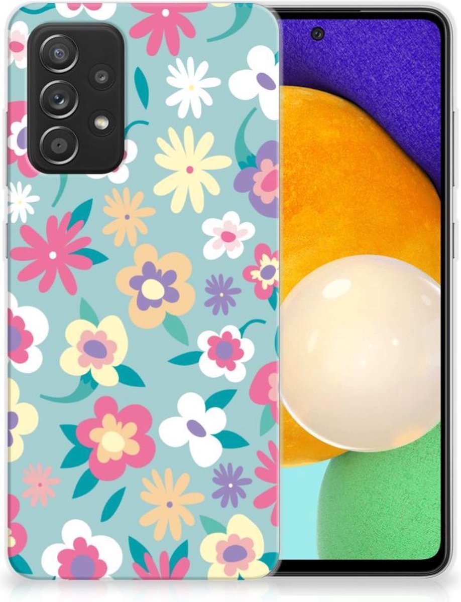 Samsung Galaxy A52 (5G/4G) TPU Case Flower Power