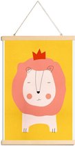 JUNIQE - Posterhanger Lion King -40x60 /Kleurrijk