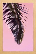 JUNIQE - Poster in houten lijst Tropicana Pink by @BineArnold -30x45