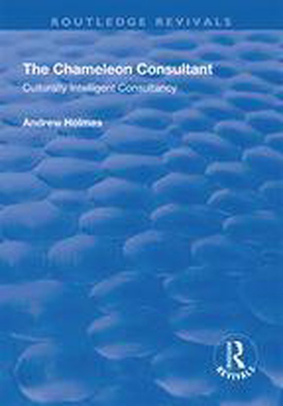 Routledge Revivals - The Chameleon Consultant - cover