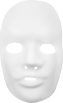 Masker, H: 24 cm, B: 15,5 cm, 1 stuk