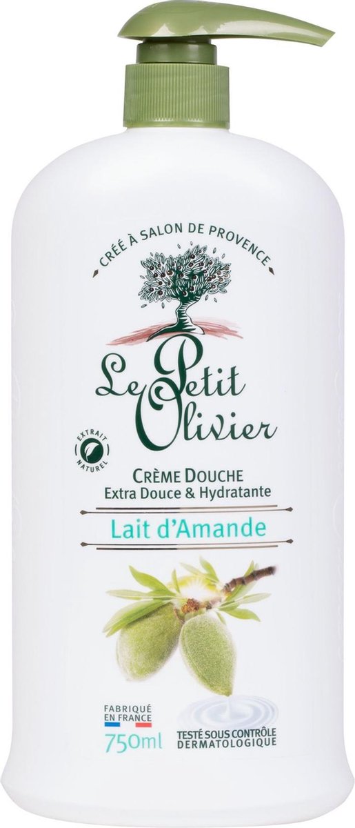 Shower Gel Almond Milk - Shower Cream 750ml