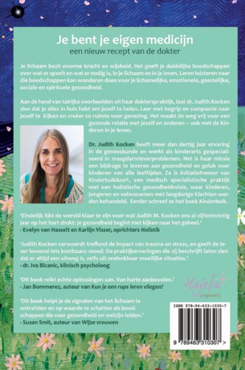 Je bent je eigen medicijn - back cover