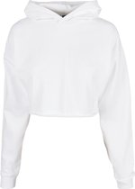 Urban Classics Crop Hoodie -3XL- Oversized Cropped Wit