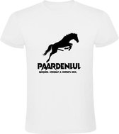 Paardenlul Heren t-shirt | Hans Kraay Jr | Veronica Inside | paard | dier | dierendag | grappig | cadeau | Wit