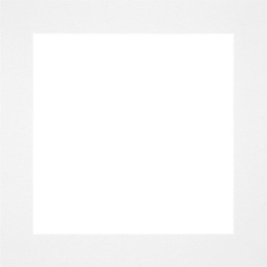 Votre Déco Passe-Partout - Format cadre 20x20cm - Format photo 15x15 cm - Wit