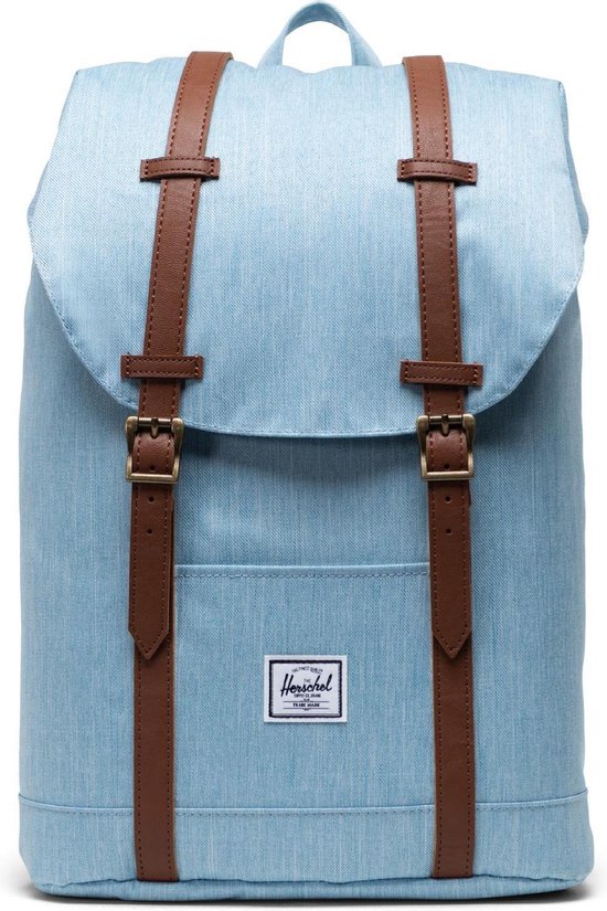 Herschel Supply Co. Retreat Mid-Volume Rugzak - Light Denim Crosshatch