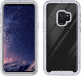 Voor Galaxy S9 Shockproof Starry Sky PC + TPU beschermhoes (wit)
