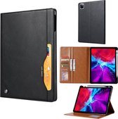Voor iPad Pro 11 (2020) Kneed Huidtextuur Horizontale Flip Leren Case met Fotolijst & Houder & Kaartsleuven & Portemonnee (Zwart)