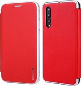 Voor Huawei P20 Pro CMai2 Linglong Series PC + PU horizontale flip lederen tas met houder en kaartsleuf (rood)