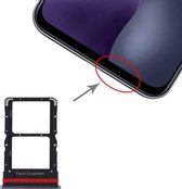 SIM-kaarthouder + SIM-kaarthouder voor Geschikt voor Xiaomi Mi 10 Lite 5G (zwart)