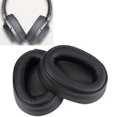 1 paar spons hoofdtelefoon beschermhoes voor Sony MDR-100ABN / WH-H900N (zwart)
